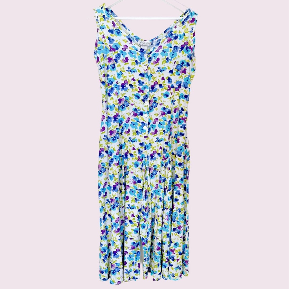 Vintage culottes midi jumpsuit